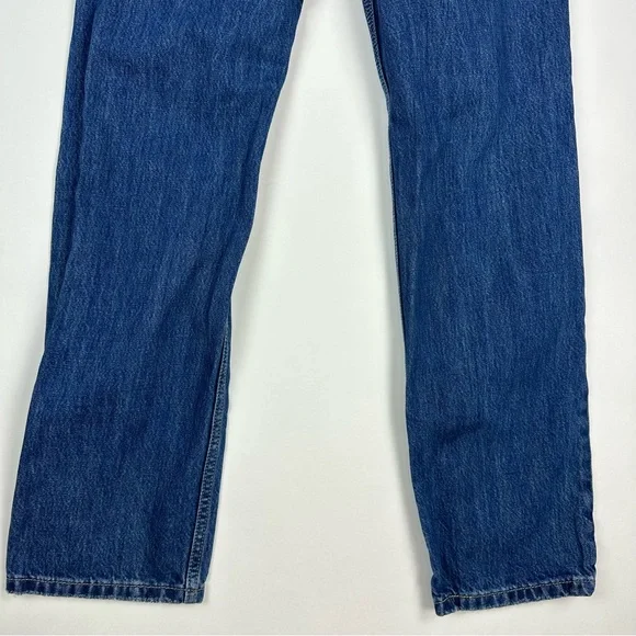 Classic Blue Distressed Women's Jeans - Picture 8 of 12